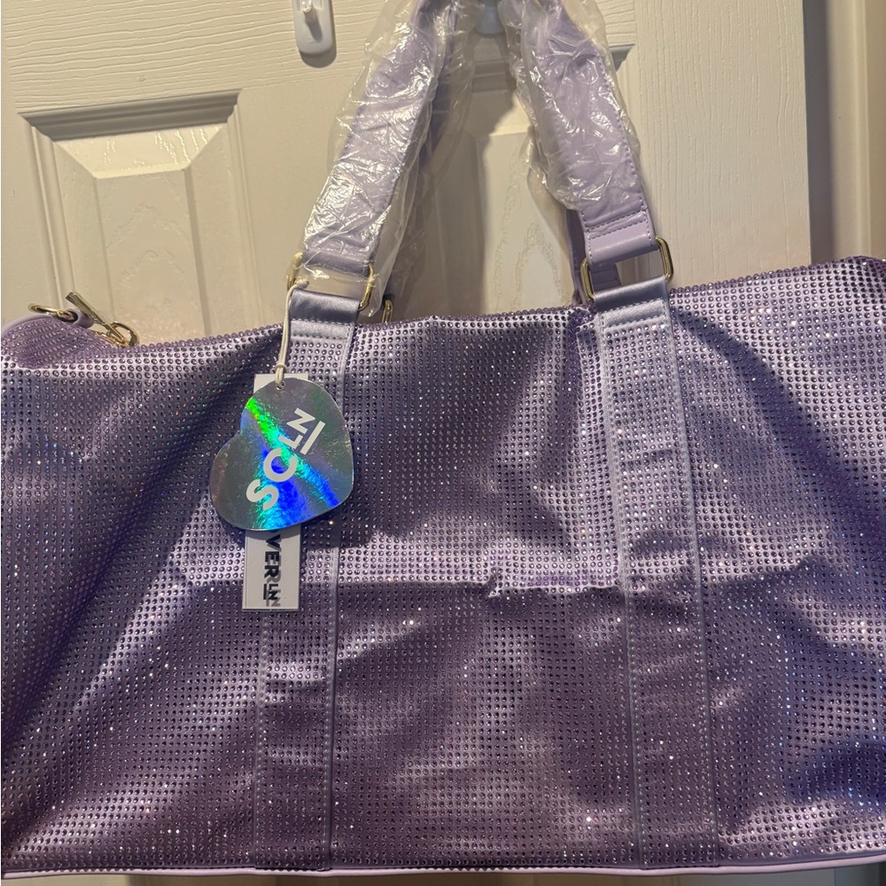 Stoney clover lane Lavendar rhinestone tote NWT